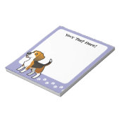 Bloc-note Beagle de dessin (Tourné)