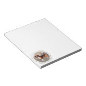 Bloc-note Beagle en cadre champêtre (Incliné)