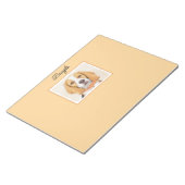 Bloc-note Beagle Hound Dog Peinture Animal Art original (Incliné)
