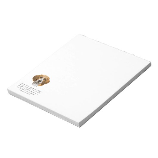 Bloc-note Beagle Keepsake (Tourné)
