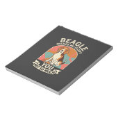 Bloc-note Beagle Me Rend Heureux Vous Pas Tellement Chien (Tourné)