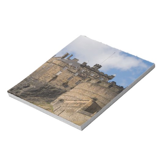 Bloc-note Beau château géant d'Édimbourg dans (Tourné)