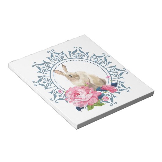 Bloc-note Beau lapin de Pâques (Incliné)