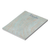 Bloc-note Beau marbre bleu et cuivre (Tourné)