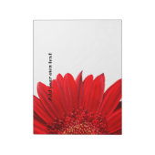 Bloc-note Beau Modèle Red Daisy (Tourné)