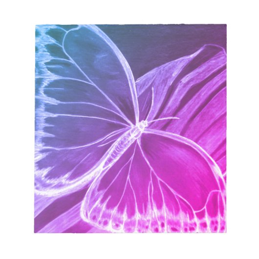 Bloc-note Beau papillon (Devant)