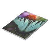 Bloc-note Beau papillon Turquoise Swallowtail (Tourné)
