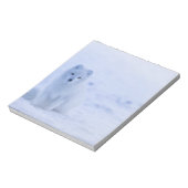 Bloc-note Beau renard arctique (Tourné)