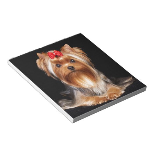 Bloc-note Beau Yorkshire Terrier (Incliné)