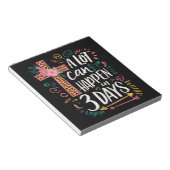 Bloc-note Beaucoup de choses peuvent arriver en 3 jours Jésu (Incliné)