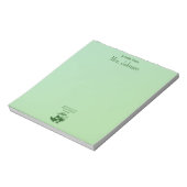 Bloc-note Beauté de la langue anglaise Éducateur dévoué Desi (Tourné)