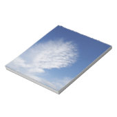 Bloc-note beautiful, big cloud (Tourné)