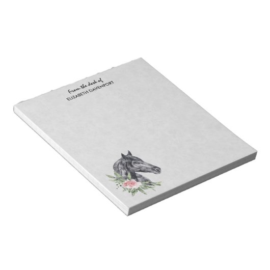 Bloc-note Beautiful Horse Head (Incliné)