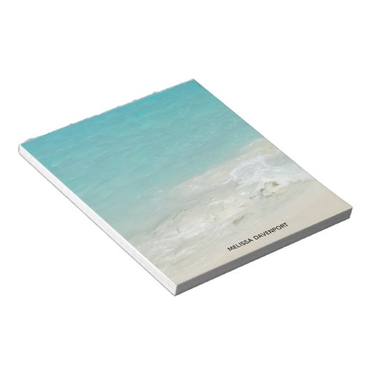 Bloc-note Beautiful Tropical Beach (Incliné)