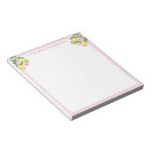 Bloc-note Beaux citrons Amalfi rose | De la part de (Incliné)