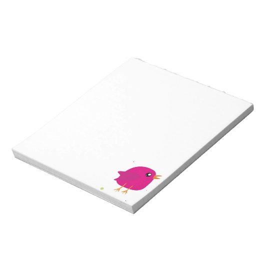 Bloc-note Beaux oiseaux colorés (Tourné)