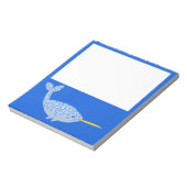 Bloc-note Bébé bleu mignon garçon Narwhal (Tourné)