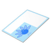 Bloc-note Bébé bleu mignon garçon Thanksgiving Turquie (Incliné)