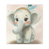 Bloc-note Bébé éléphant (Devant)