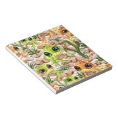 Bloc-note Bébé Geckos jote personnages de dessin (Incliné)