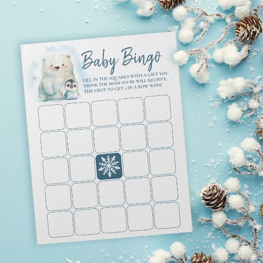 Bloc-note Bébé il fait froid dehors Baby Bingo