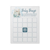 Bloc-note Bébé il fait froid dehors Baby Bingo (Tourné)