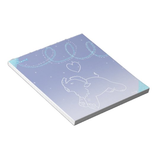 Bloc-note Bébé Mammoth yawning (Incliné)