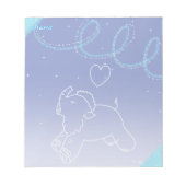 Bloc-note Bébé Mammoth yawning (Devant)