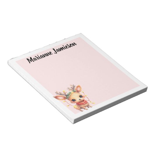 Bloc-note Bébé Reindeer (Incliné)