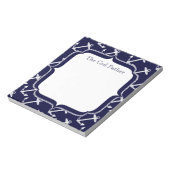 Bloc-note Bébé Statistiques Nautique Marine Ancre Motif (Tourné)