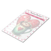 Bloc-note Bébés à thé _ Évaluation d'intervention (Incliné)