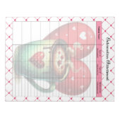 Bloc-note Bébés à thé _ Évaluation d'intervention (Devant)