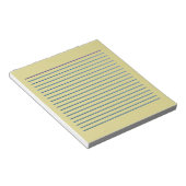 Bloc-note Beige carré (Incliné)