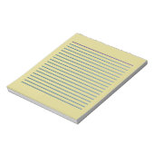 Bloc-note Beige carré (Tourné)