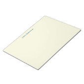 Bloc-note Beige Couleur Plat Élégant Professionnel Moderne (Incliné)
