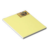 Bloc-note Belle coop de poulet rôti et de grange rustique (Incliné)