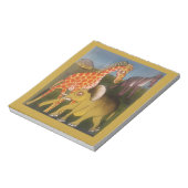 Bloc-note Belle couleur safari animal sauvage d'Afrique Extr (Tourné)