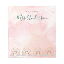 Belle Cute Boho Rainbow Appréciation de l'enseigna