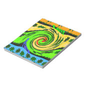 Bloc-note Belle Extraordinaire vague d'été vague de couleurs (Tourné)