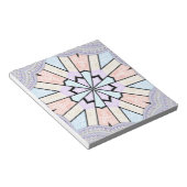 Bloc-note Belle Impression Géométrique Pastel Extraordinaire (Incliné)