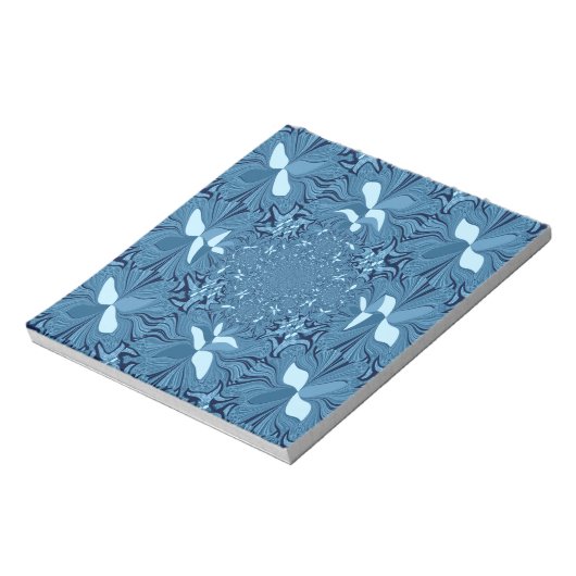 Bloc-note Belle Iridescente Extraordinaire Bleu Kaleidoscope (Tourné)