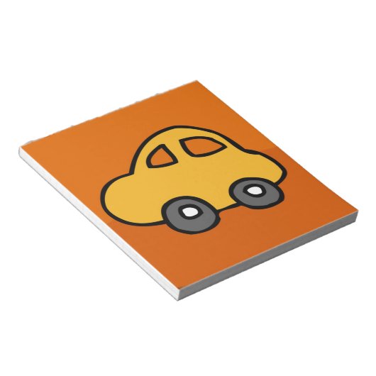 Bloc-note Belle voiture (Incliné)