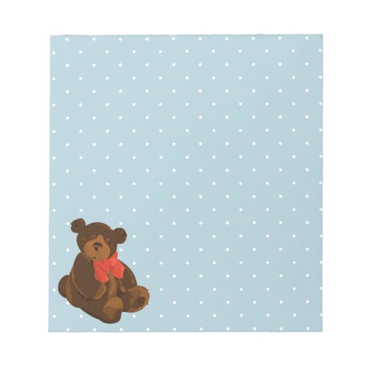 Bloc-note Ben l'ours (Devant)