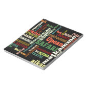 Bloc-note Bénédiction de voyage internationale (Tourné)