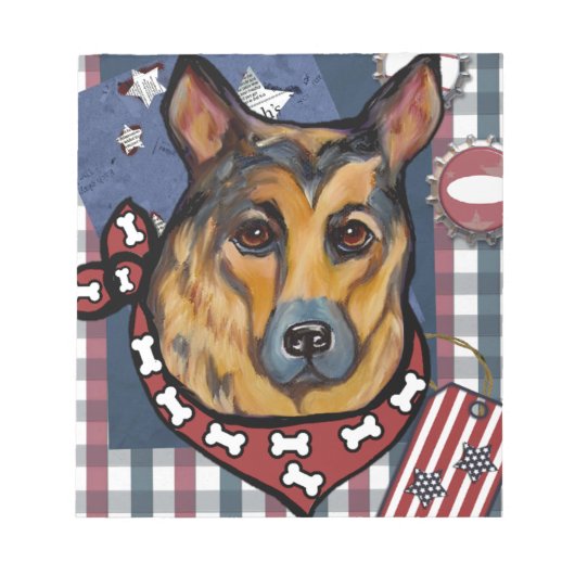 BLOC-NOTE BERGER ALLEMAND (Devant)