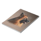 Bloc-note Berger allemand Aquarelle de chien Portrait d'art (Tourné)