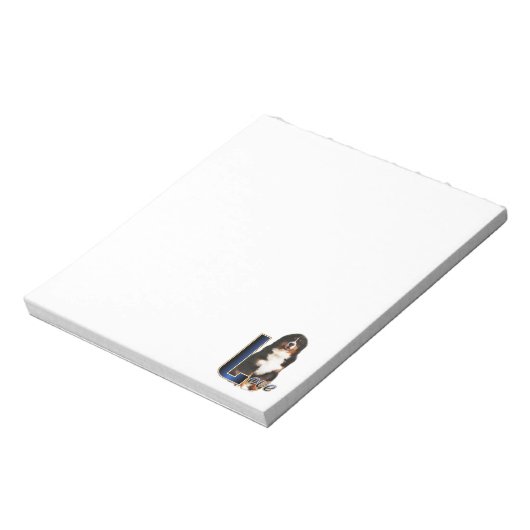 Bloc-note Bernese Mountain Dog Love (Tourné)