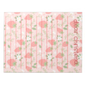 Bloc-note Berry First Birthday Time Capsule Notepad (Devant)