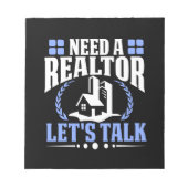 Bloc-note Besoin d'un concessionnaire ? Parlons de vente d'a (Devant)