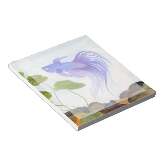 Bloc-note Bêta bleu (Incliné)